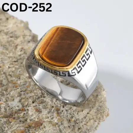vip অরজিনাল টাইগার পাথর হাতের আংটি-COD-252